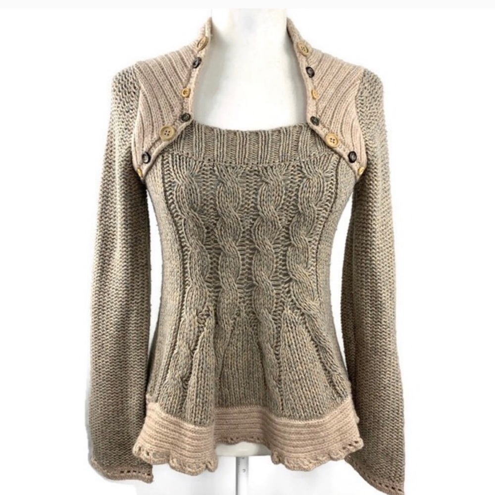 RARE Anthropologie Pinafore Pullover byRosie Neira - Picture 2 of 6
